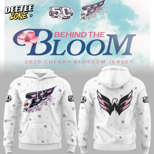 Limited Edition Washington Capitals “Behind The Blossom” Hoodie