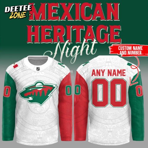 Limited Edition Wild x Mexican Heritage Night 2025 Custom Jersey