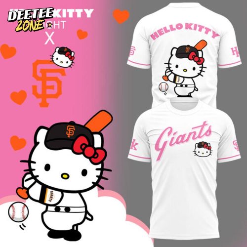 Limited Giants x Hello Kitty Night T-Shirt