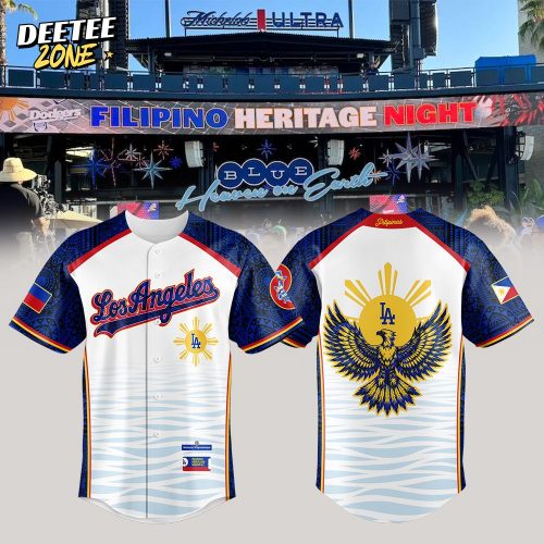 Los Angeles Dodgers Filipino Heritage Night 2025 Jersey