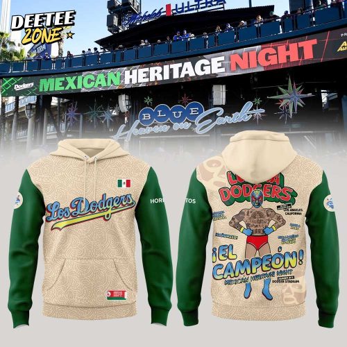 Los Angeles Dodgers Mexican Heritage Night 2025 Hoodie