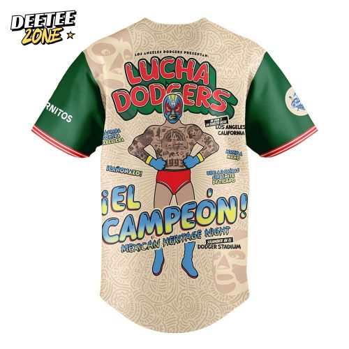 Los Angeles Dodgers Mexican Heritage Night 2025 Jersey