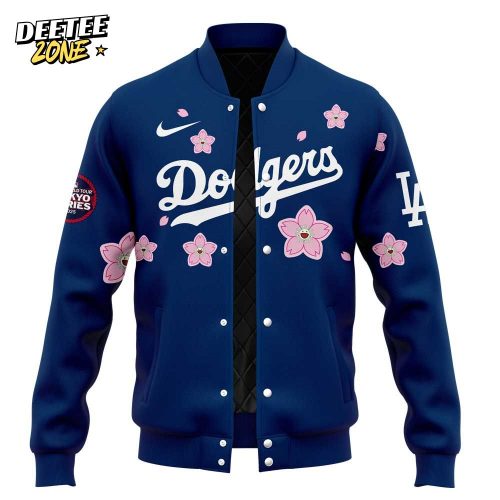 Los Angeles Dodgers Takashi Murakami x MLB World Tour Tokyo Series Blue Jacket