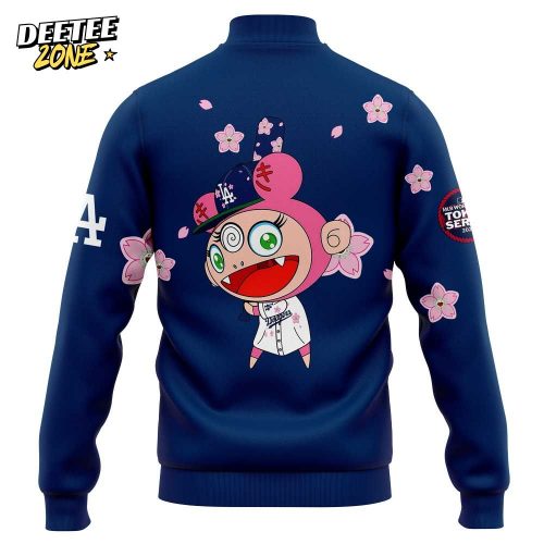 Los Angeles Dodgers Takashi Murakami x MLB World Tour Tokyo Series Blue Jacket