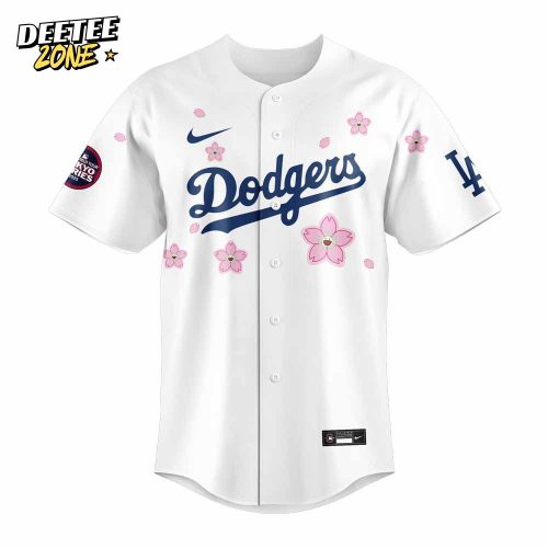 Los Angeles Dodgers Takashi Murakami x MLB World Tour Tokyo Series Custom Name For Fans Jersey