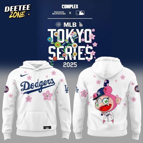 Los Angeles Dodgers Takashi Murakami x MLB World Tour Tokyo Series Hoodie