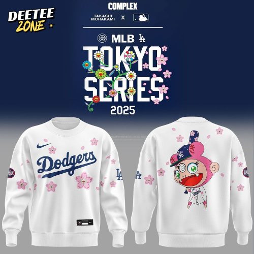 Los Angeles Dodgers Takashi Murakami x MLB World Tour Tokyo Series Sweatshirt