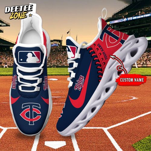 MLB Minnesota Twins Max Soul Shoes