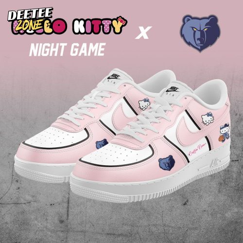 Memphis Grizzlies x Hello Kitty Night Game Custom Name Sneakers for Fans