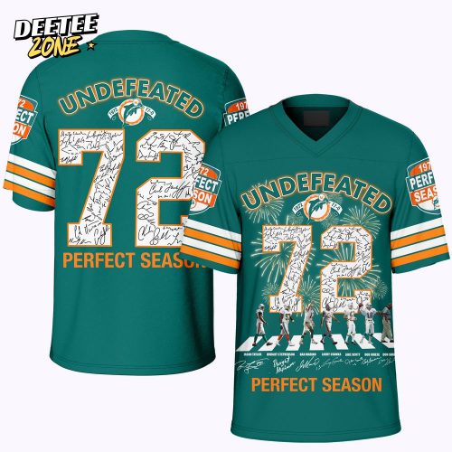 Miami Dolphins 1972 Perfect Season NFL Jersey – Limited Edition 2025