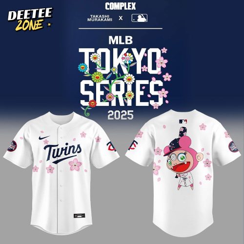 Minnesota Twins Takashi Murakami x MLB World Tour Tokyo Series Jersey