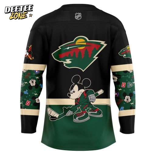 Minnesota Wild Mickey & Friends Hockey Jersey – Limited Edition