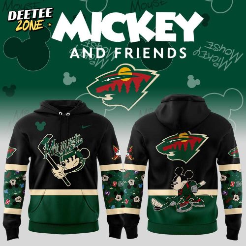 Minnesota Wild Mickey & Friends Hoodie – Limited Release