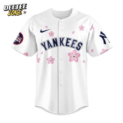 New York Yankees Takashi Murakami x MLB World Tour Tokyo Series White Jersey