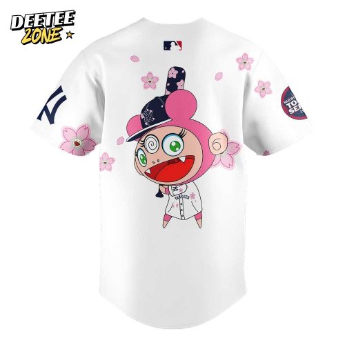 New York Yankees Takashi Murakami x MLB World Tour Tokyo Series White Jersey