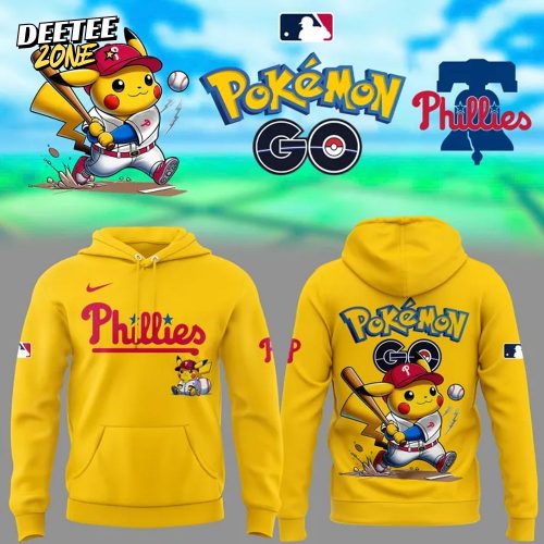 Philadelphia Phillies x Pokémon Go Hoodie – Limited Edition 2025