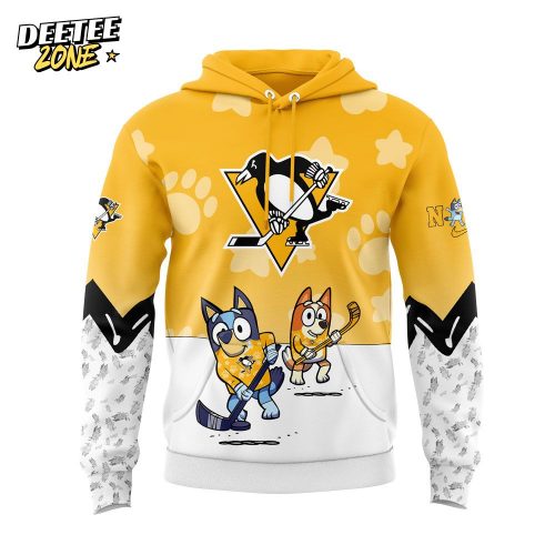 Pittsburgh Penguins Bluey and Bingo Hoodie