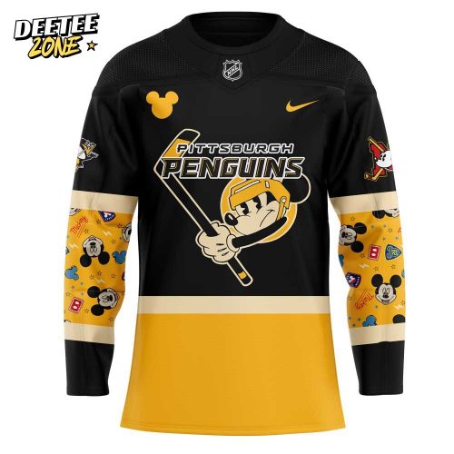 Pittsburgh Penguins Mickey & Friends Hockey Jersey – Special Edition