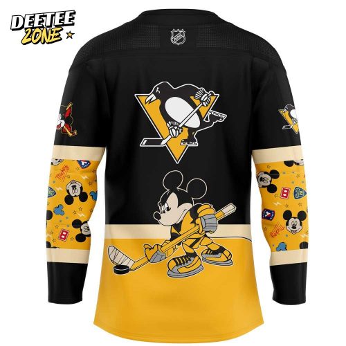 Pittsburgh Penguins Mickey & Friends Hockey Jersey – Special Edition