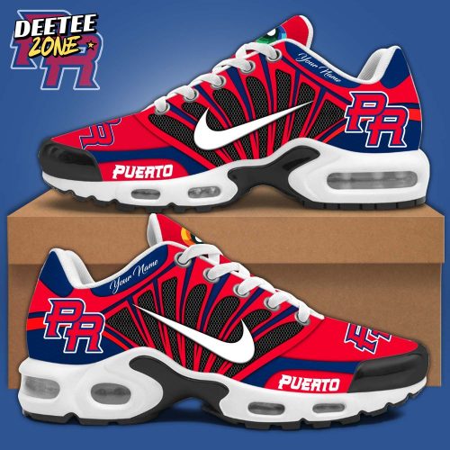 Puerto Rico Baseball Personalized Air Max Plus Sneakers 2025