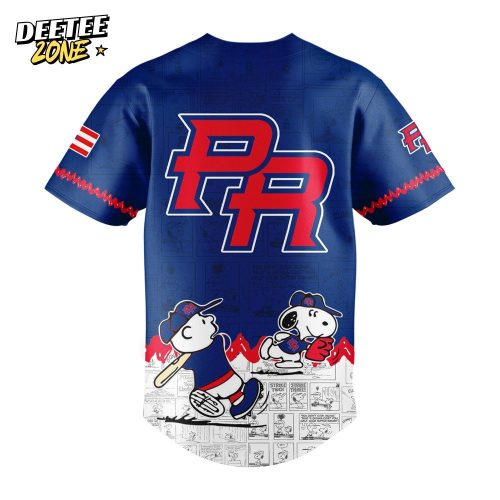 Puerto Rico Baseball x Peanuts Night Game Limited Edition Jersey 2025