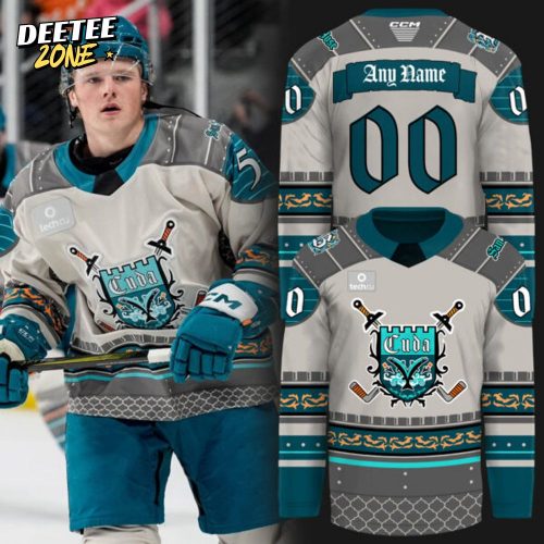 SJ Barracuda Renaissance Night Limited Edition Custom Name And Number Jersey