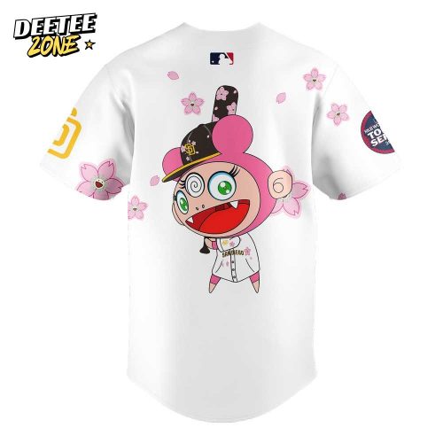 San Diego Padres Takashi Murakami x MLB World Tour Tokyo Series White Jersey