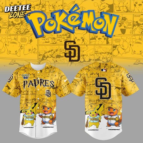 San Diego Padres x Pokémon GO Jersey