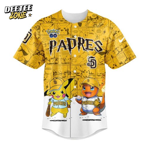 San Diego Padres x Pokémon GO Jersey