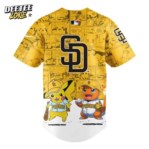 San Diego Padres x Pokémon GO Jersey