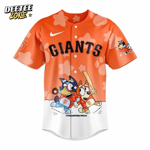 San Francisco Giants Bluey and Bingo Jersey