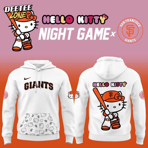 San Francisco Giants x Hello Kitty Night Game V2 Hoodie