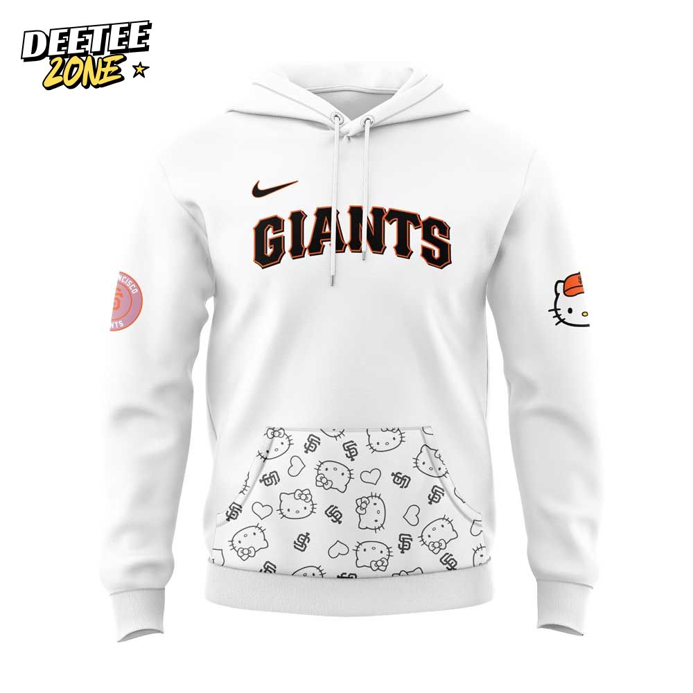 San Francisco Giants x Hello Kitty Night Game V2 Hoodie San Francisco Giants x Hello Kitty Night Game V2 Hoodie