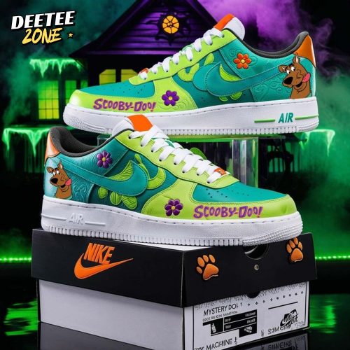 Scooby-Doo Mystery Machine AF1 – Custom Cartoon Sneakers