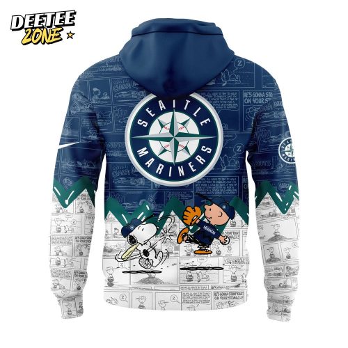 Seattle Mariners 75th Anniversary of Peanuts Hoodie