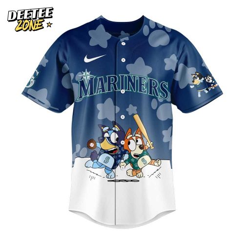 Seattle Mariners Bluey and Bingo Jersey