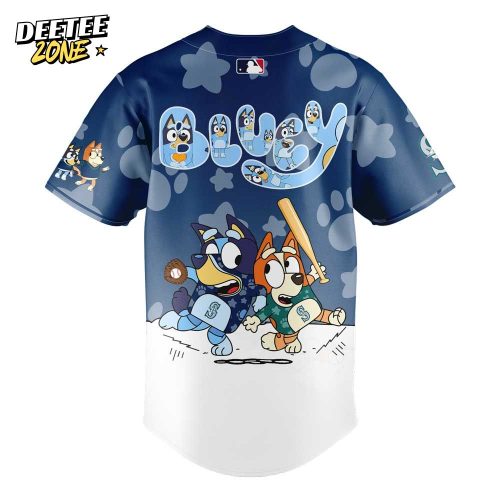 Seattle Mariners Bluey and Bingo Jersey