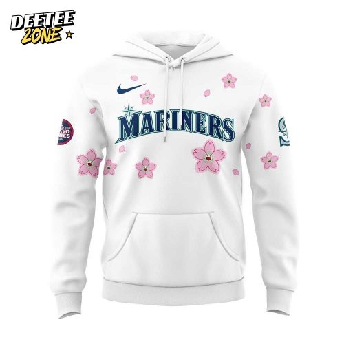 Seattle Mariners Takashi Murakami x MLB World Tour Tokyo Series White Hoodie