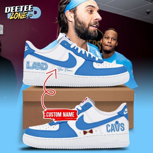 Special Edition Cleveland Cavaliers Air Force 1 Sneakers