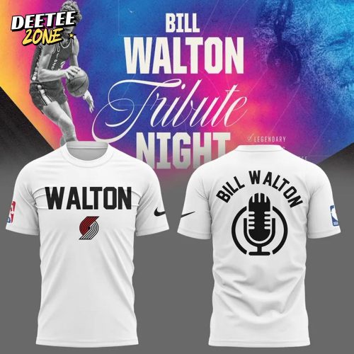 Special New Bill Walton Tribute Tshirt 2025