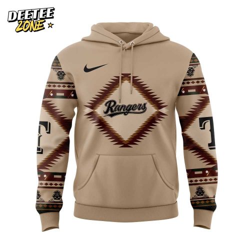 Texas Rangers Native American Heritage Hoodie