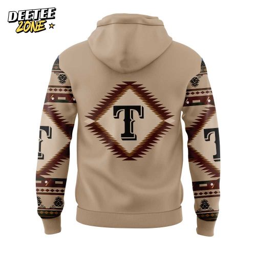 Texas Rangers Native American Heritage Hoodie