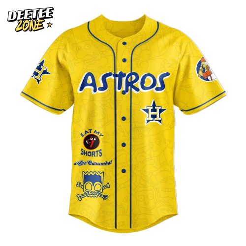 The Simpsons x MLB Houston Astros Limited Edition Jersey 2025