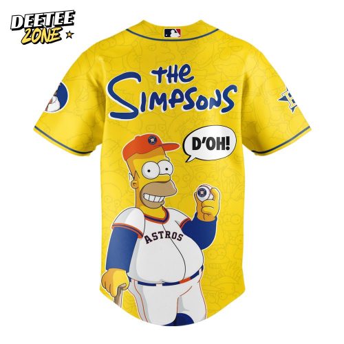 The Simpsons x MLB Houston Astros Limited Edition Jersey 2025