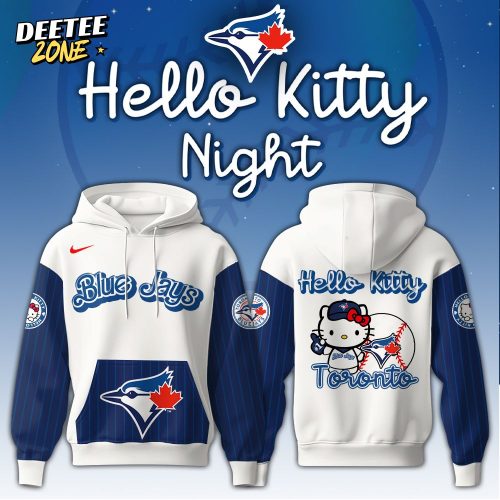 Toronto Blue Jays x Hello Kitty Special Edition Game Night Hoodie