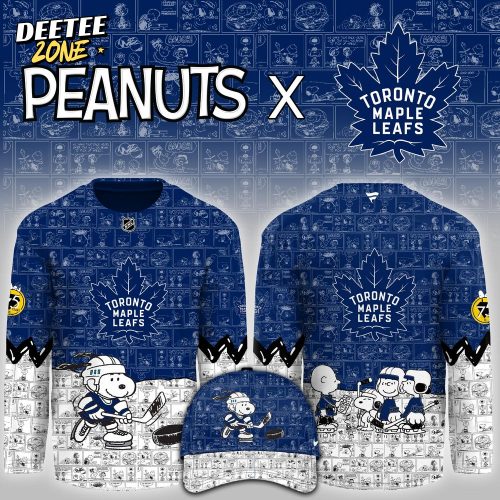 Toronto Maple Leafs x Peanuts 75 Years Anniversary Limited Hockey Jersey