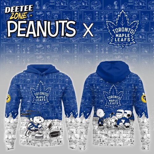 Toronto Maple Leafs x Peanuts 75 Years Anniversary Limited Hoodie