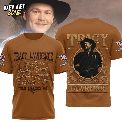 Tracy Lawrence Time Marches On T-Shirt – Country Music Fan Tee