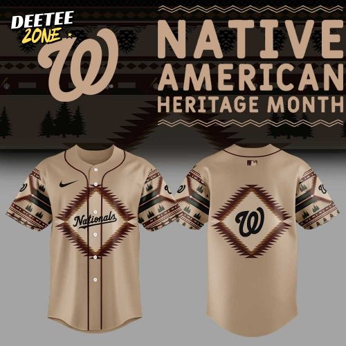 Washington Nationals Native American Heritage Jersey