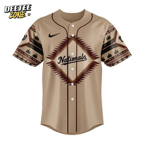 Washington Nationals Native American Heritage Jersey